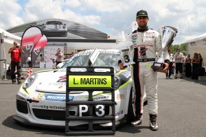 Un troisième place fêtée comme il se doit pour Lonni Martins.